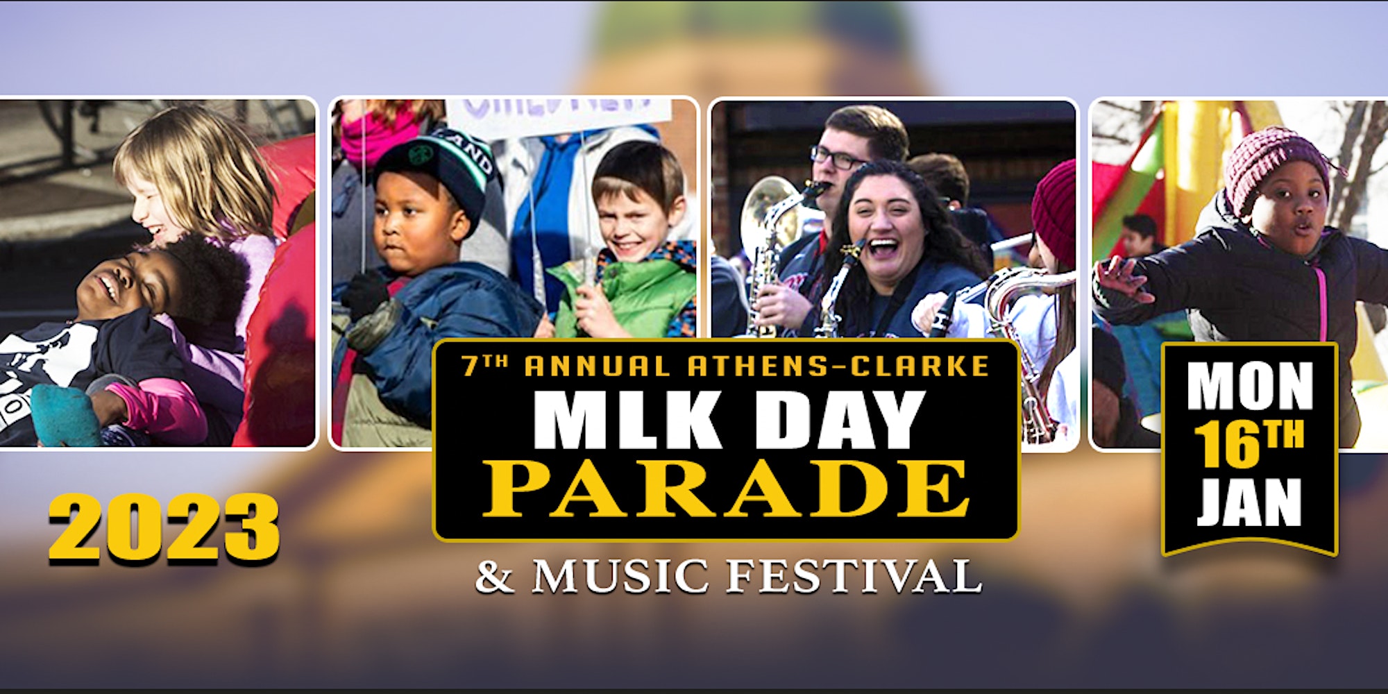 Registration Open 2023 Athens MLK JR. Day Parade and Music Festival